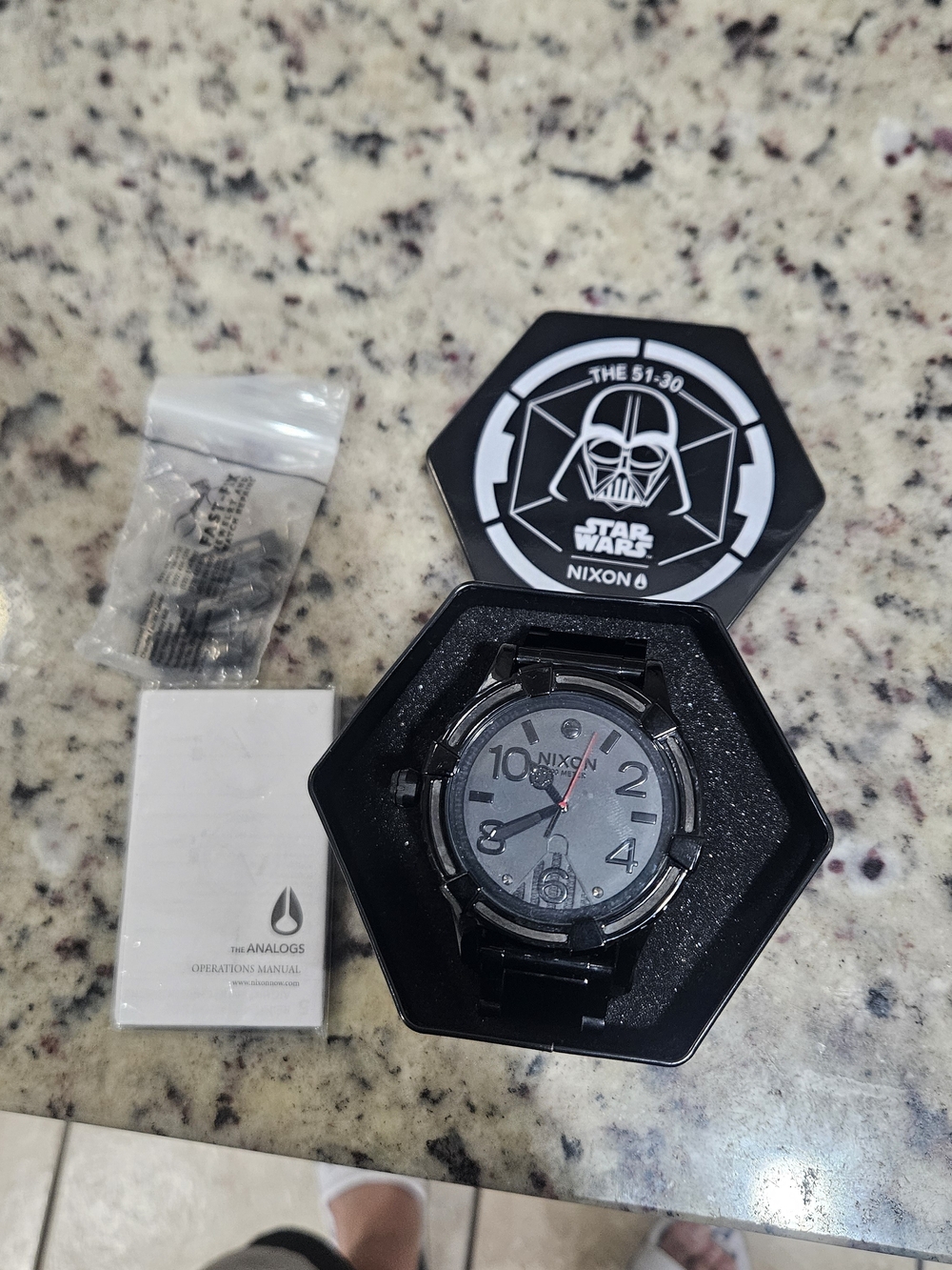 Nixon Men’s Star Wars The 51-30 Mint Condition All Packaging And Papers